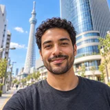 Ritratto di Daniel M., visitatore della Tokyo Skytree