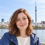 Ritratto di Emma R., visitatrice della Tokyo Skytree