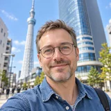 Ritratto di James T., visitatore della Tokyo Skytree