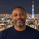 Ritratto di Michael C., visitatore della Tokyo Skytree