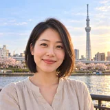 Ritratto di Sophia L., visitatrice della Tokyo Skytree